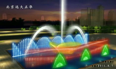 達(dá)卡中央廣場(chǎng)音樂(lè)噴泉設(shè)計(jì)方案